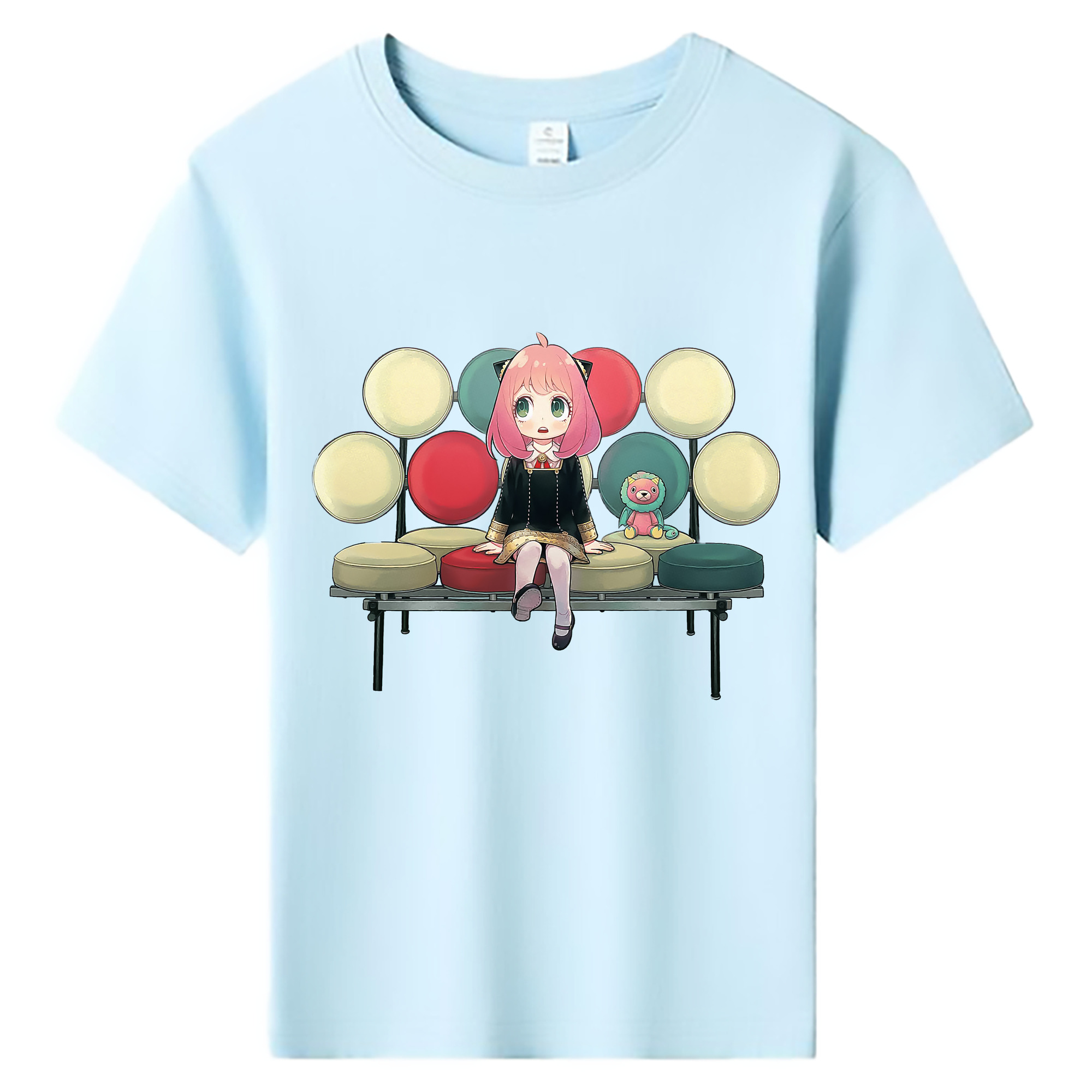 （画像用） SPY×FAMILY间谍家家酒 綿100％キッズTシャツ（フロントプリント）